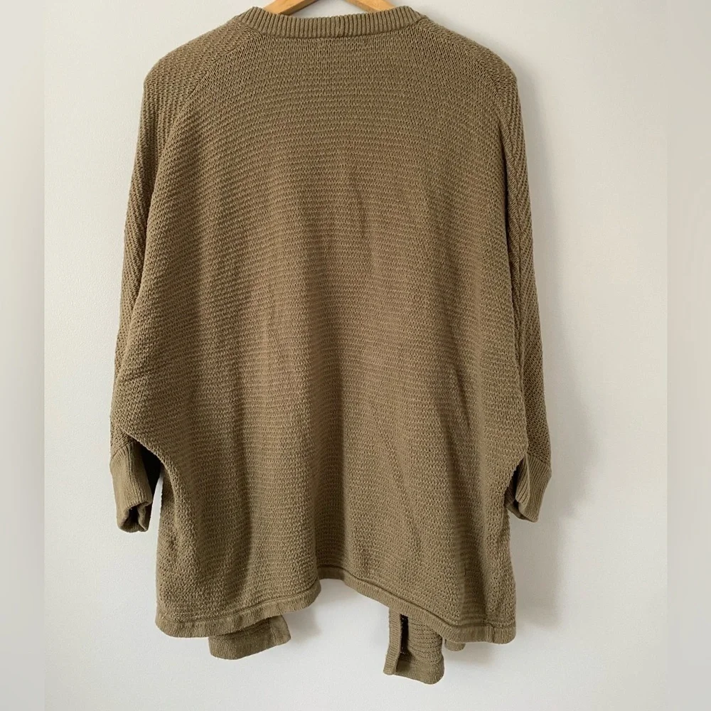 Madewell Seabank Cardigan Open Front Sweater, Size XL, Dolman Sleeve Sweater
